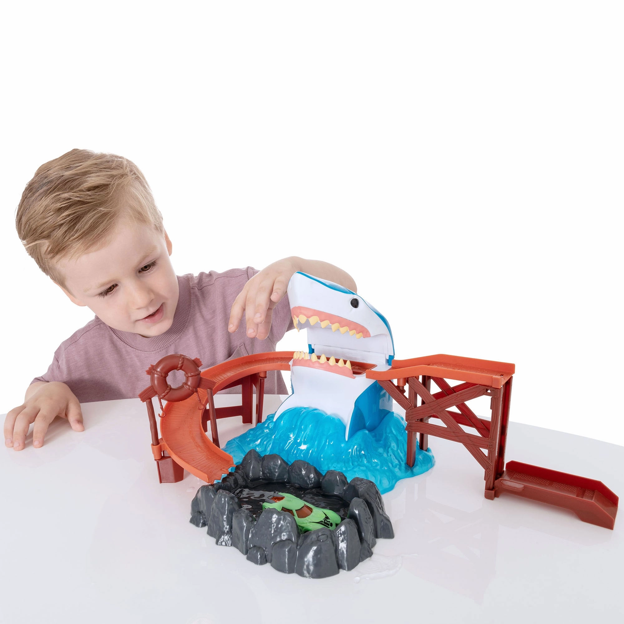 Teamsterz Colour Change Shark Bite Play Set