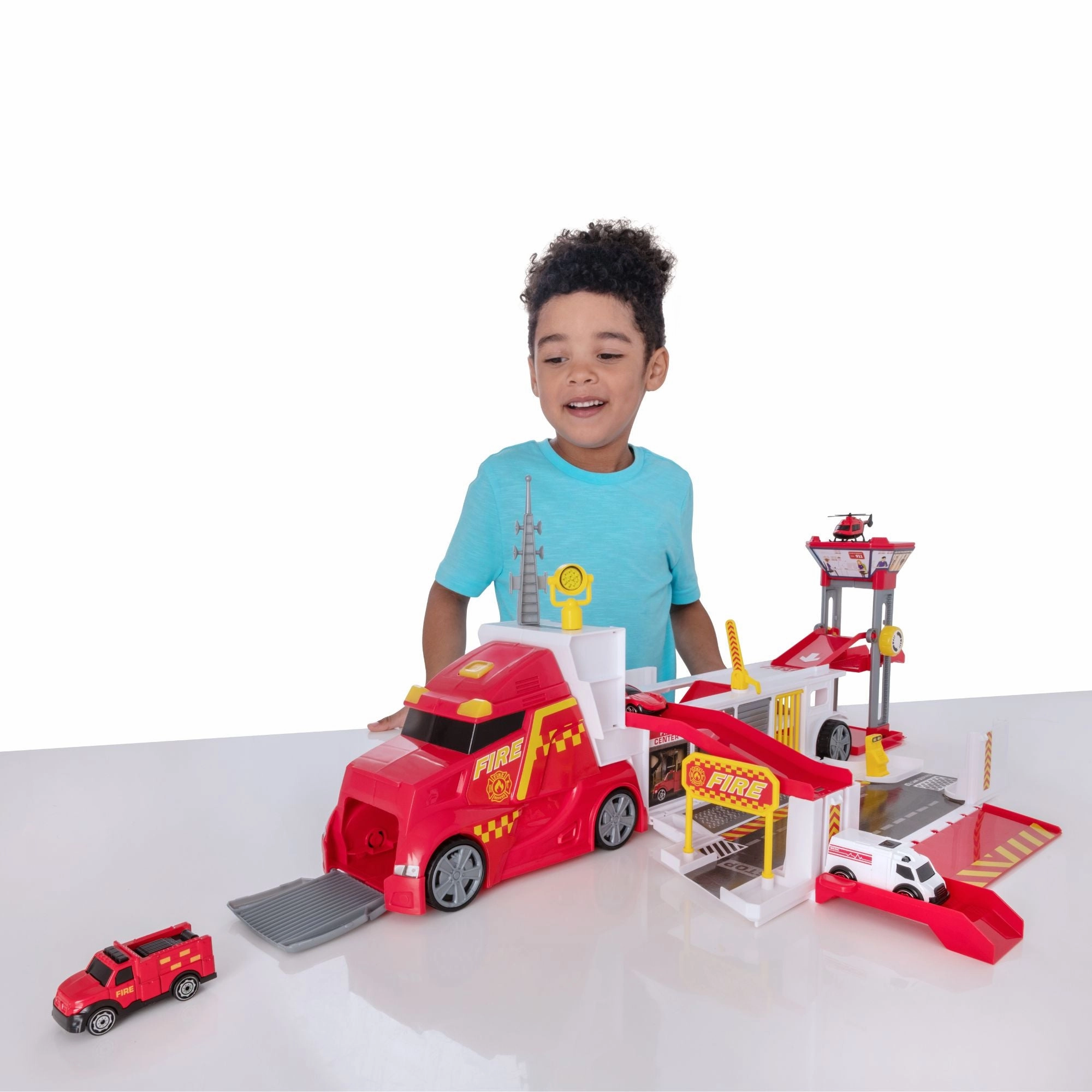 Teamsterz Emergency City Fire Command Play Set