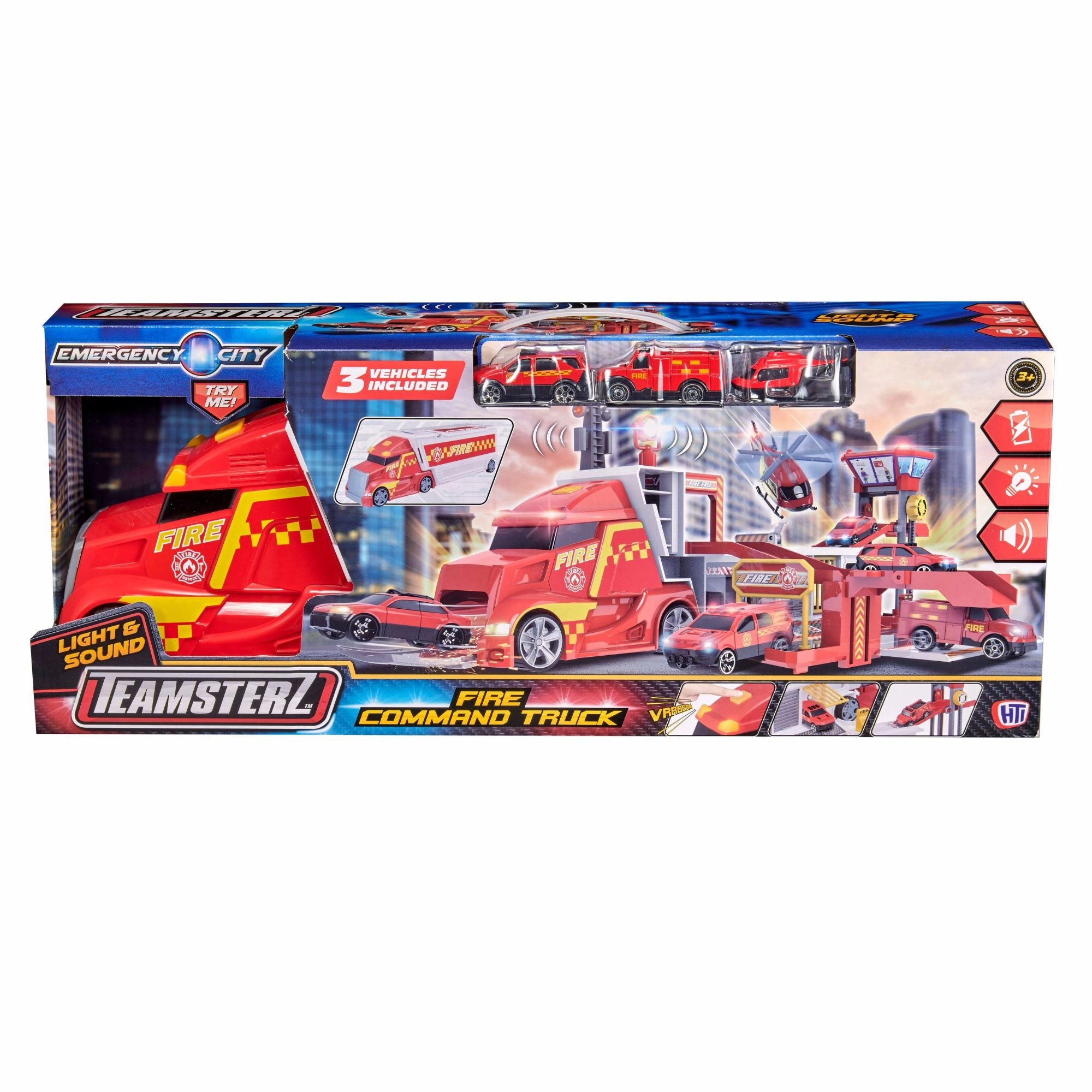 Teamsterz Emergency City Fire Command Play Set