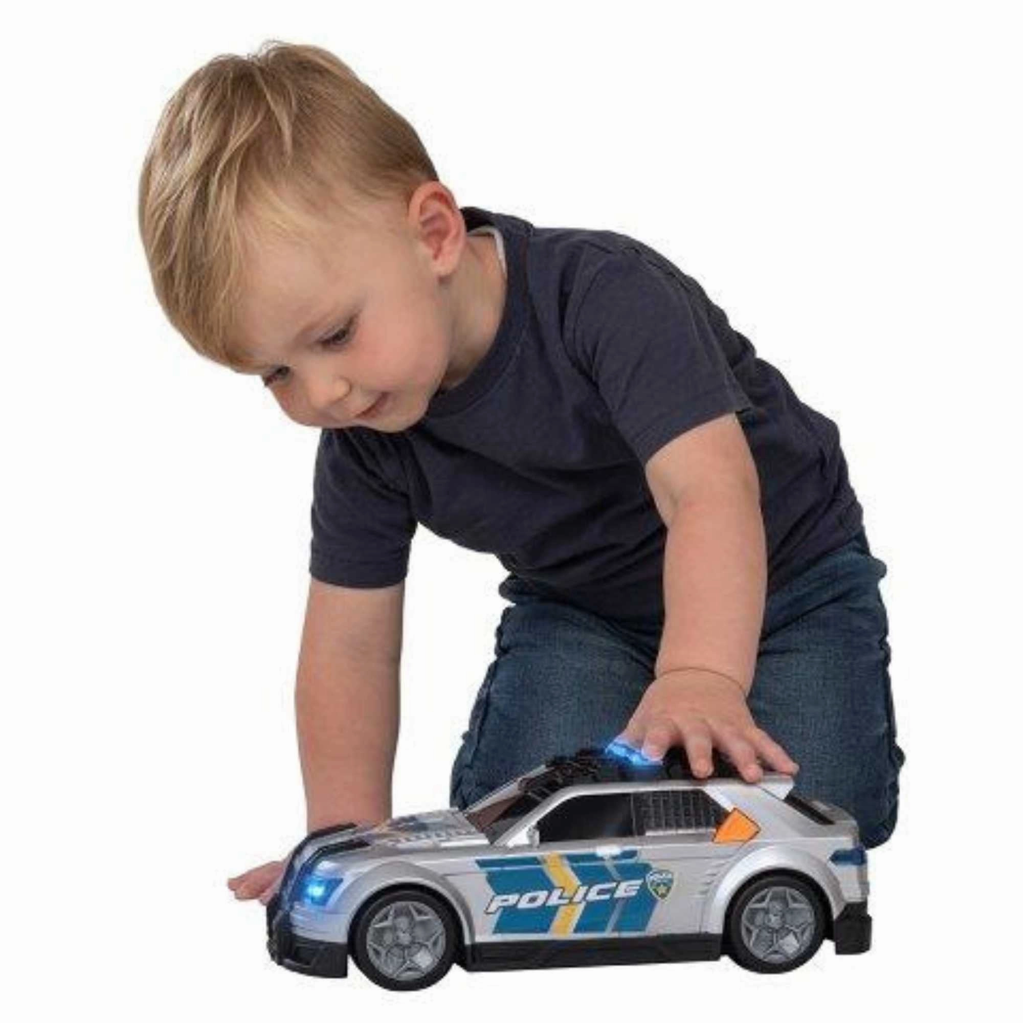 Teamsterz Mighty Machines Light & Sound Police Interceptor Car