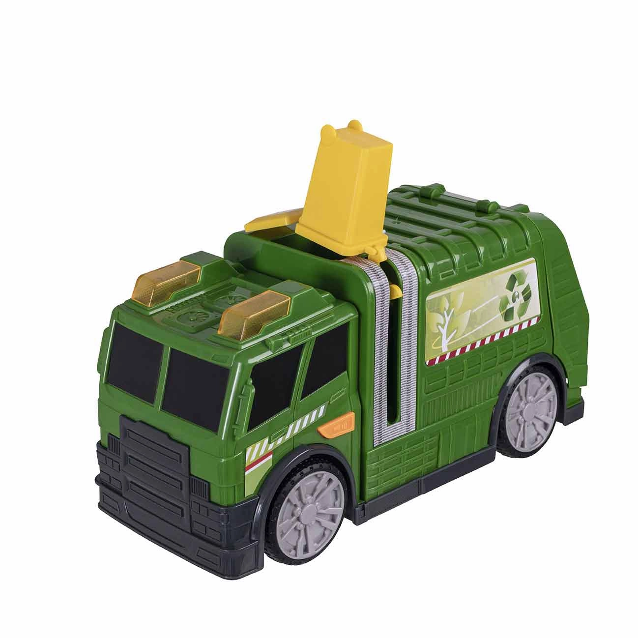 Teamsterz Mighty Machines Medium Light & Sound Recycling Truck