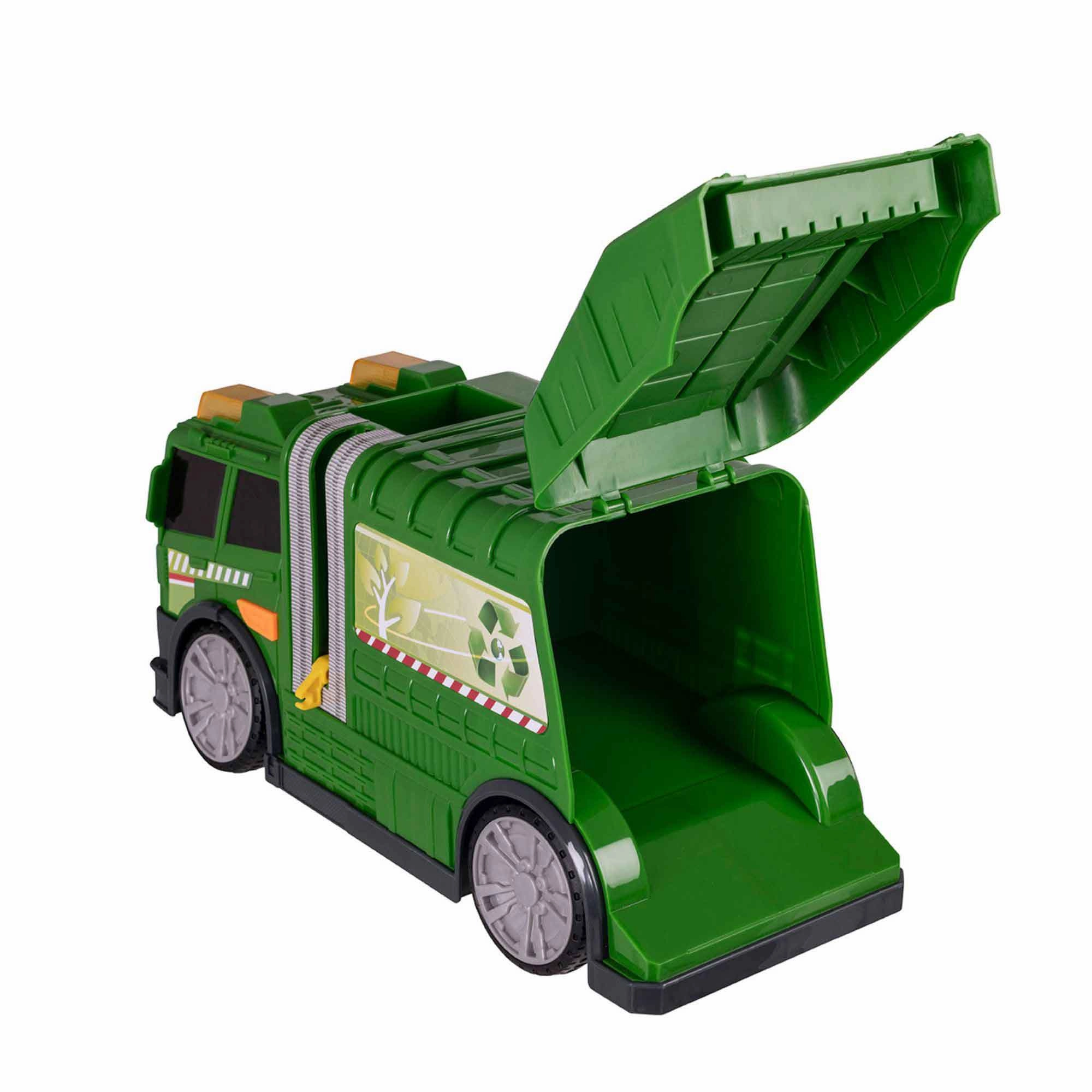 Teamsterz Mighty Machines Medium Light & Sound Recycling Truck