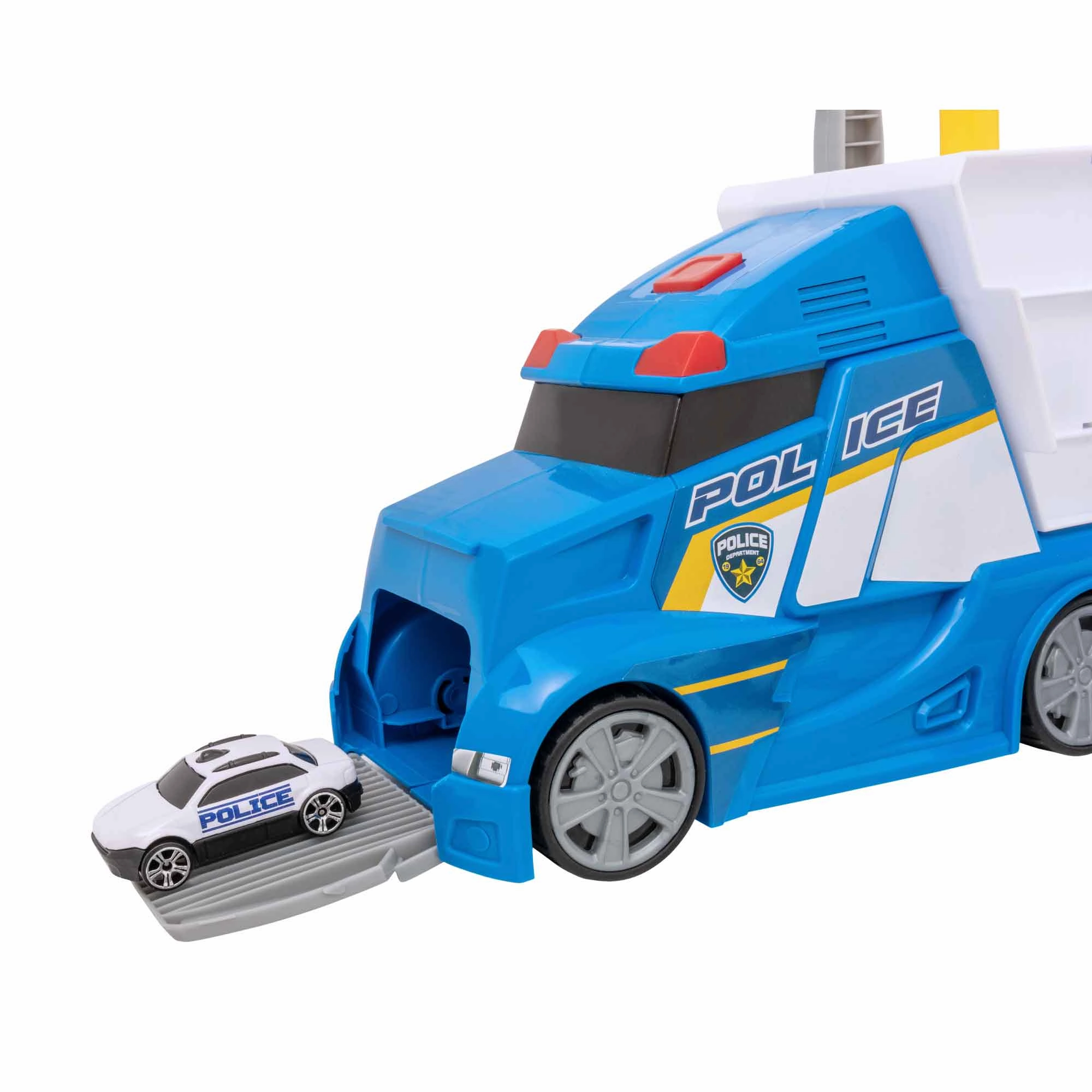 Teamsterz Police Command Toy Truck | Includes 3 Cars