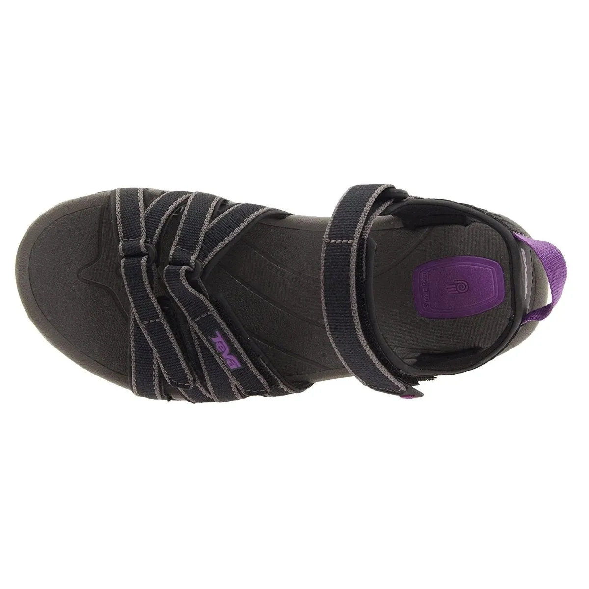 Teva Women's Tirra Black/Grey Fabric