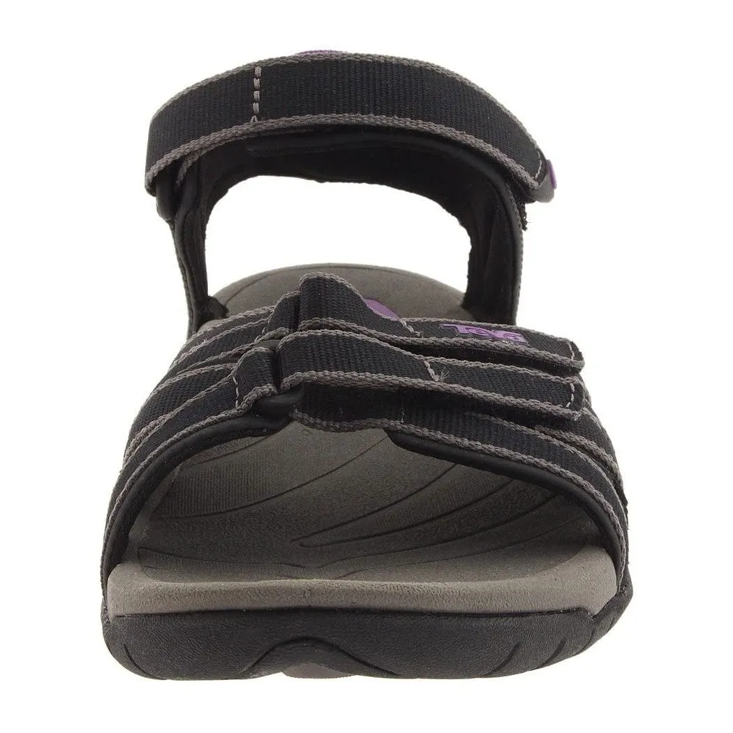 Teva Women's Tirra Black/Grey Fabric