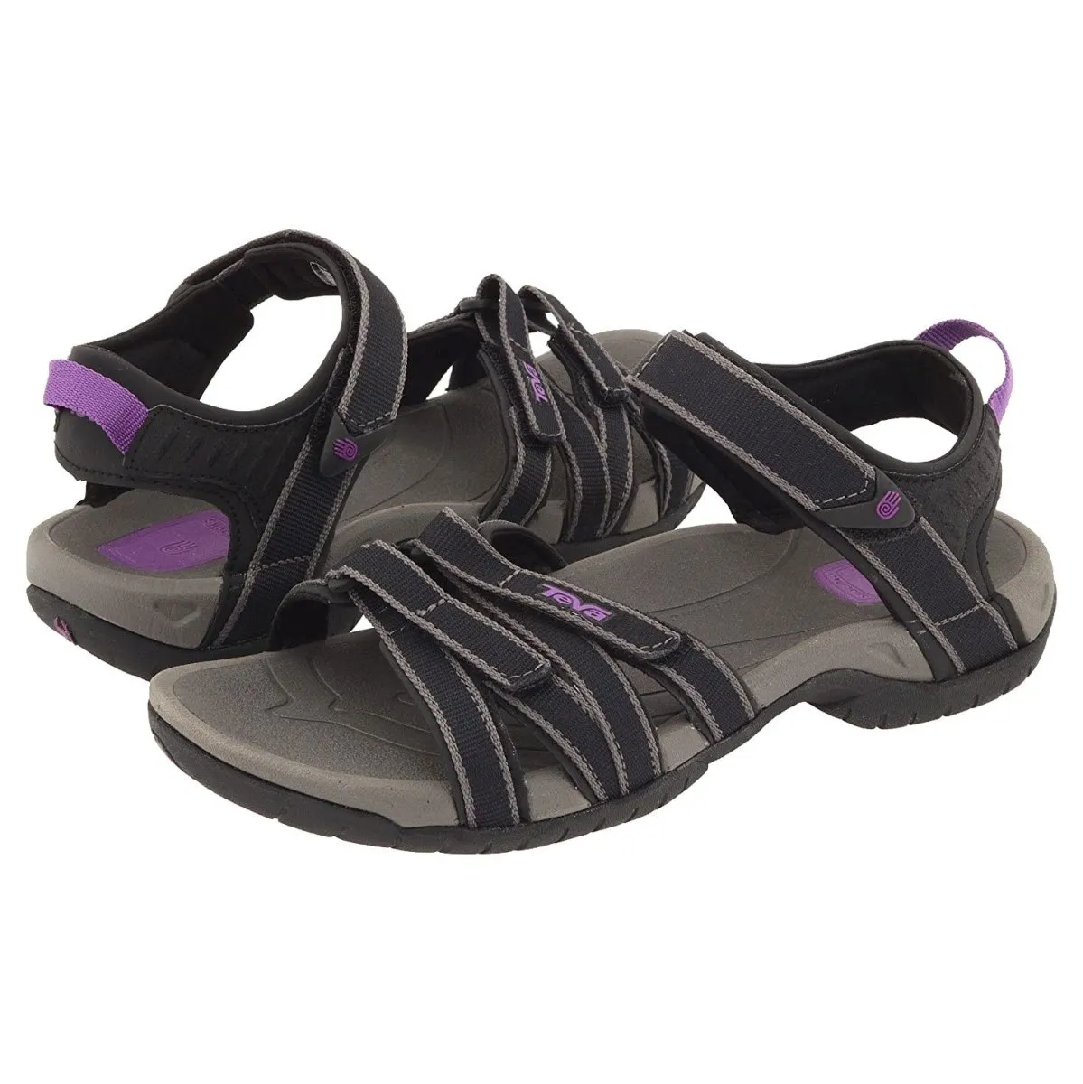 Teva Women's Tirra Black/Grey Fabric