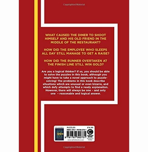 The Biggest Book of Lateral Thinking Puzzles: More than 100 brainteasers to ponder [Hardcover] Brecher Erwin