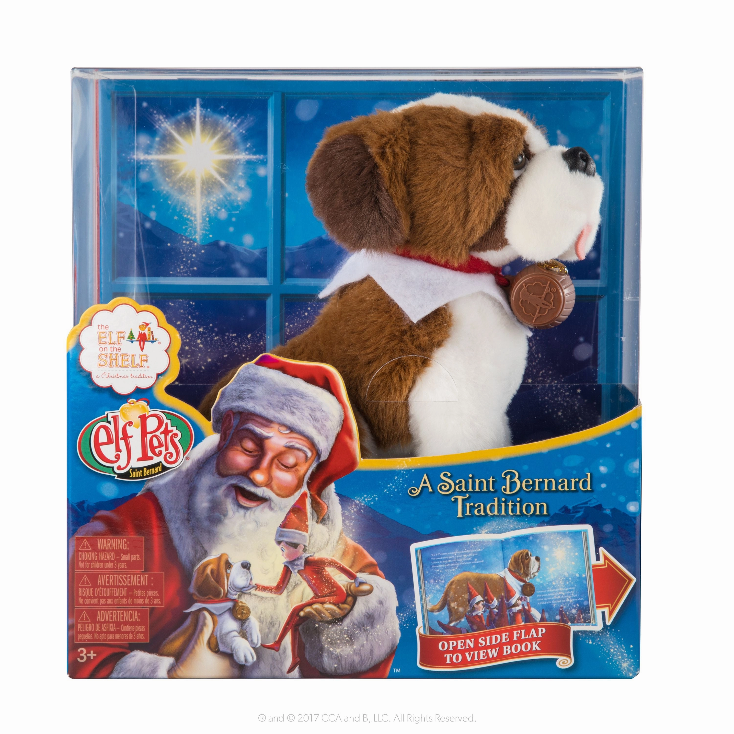 The Elf On The Shelf Elf Pets Saint Bernard