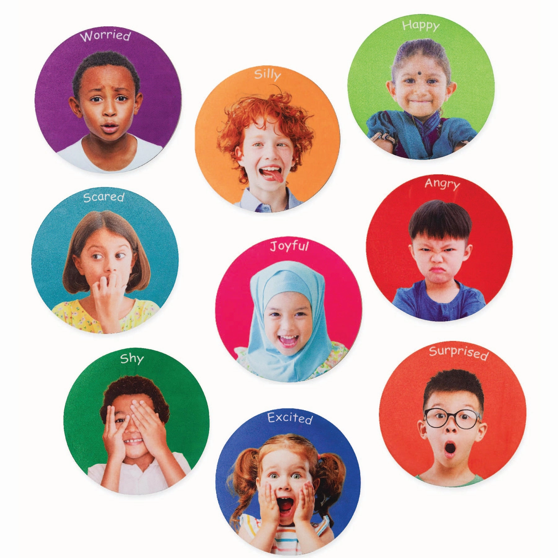 The Freckled Frog Are You Ok? Emotions Play Mats - Set of 10