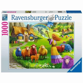 The Happy Sheep Yarn Shop 1000pc