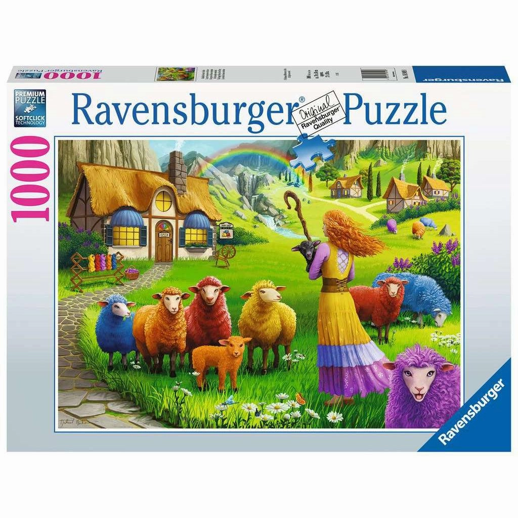 The Happy Sheep Yarn Shop 1000pc