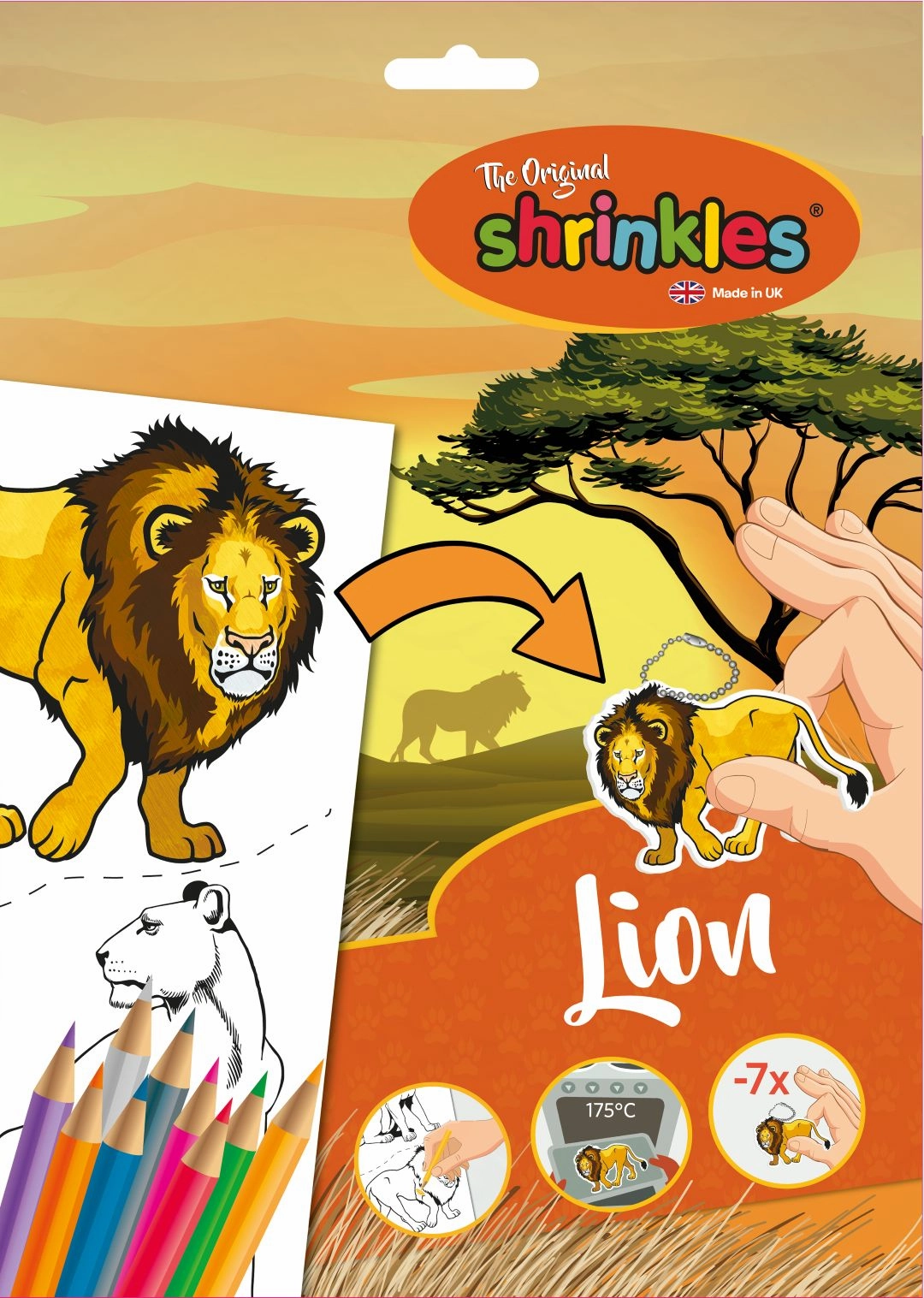 The Original Shrinkles Lion Slim Pack