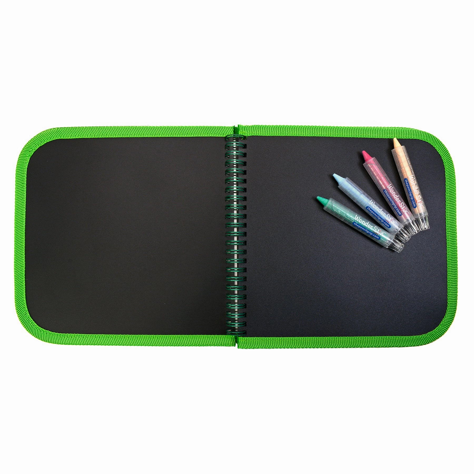 The Pencil Grip Wild Animals Daily Doodler Activity Book with Wonder Stix
