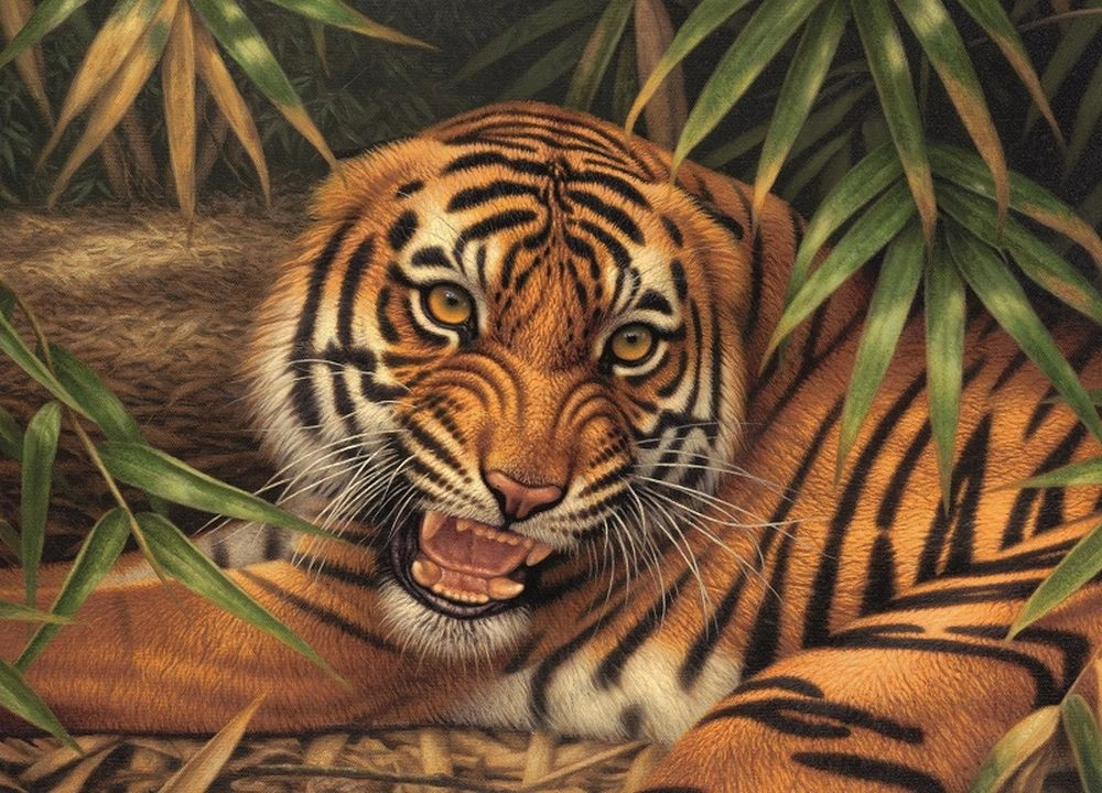 THE TYGER 1000 PIECE JIGSAW PUZZLE