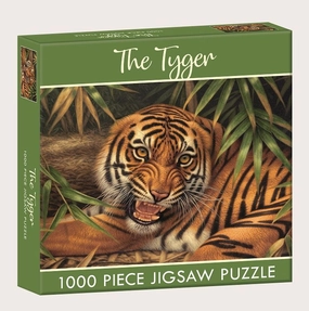 THE TYGER 1000 PIECE JIGSAW PUZZLE
