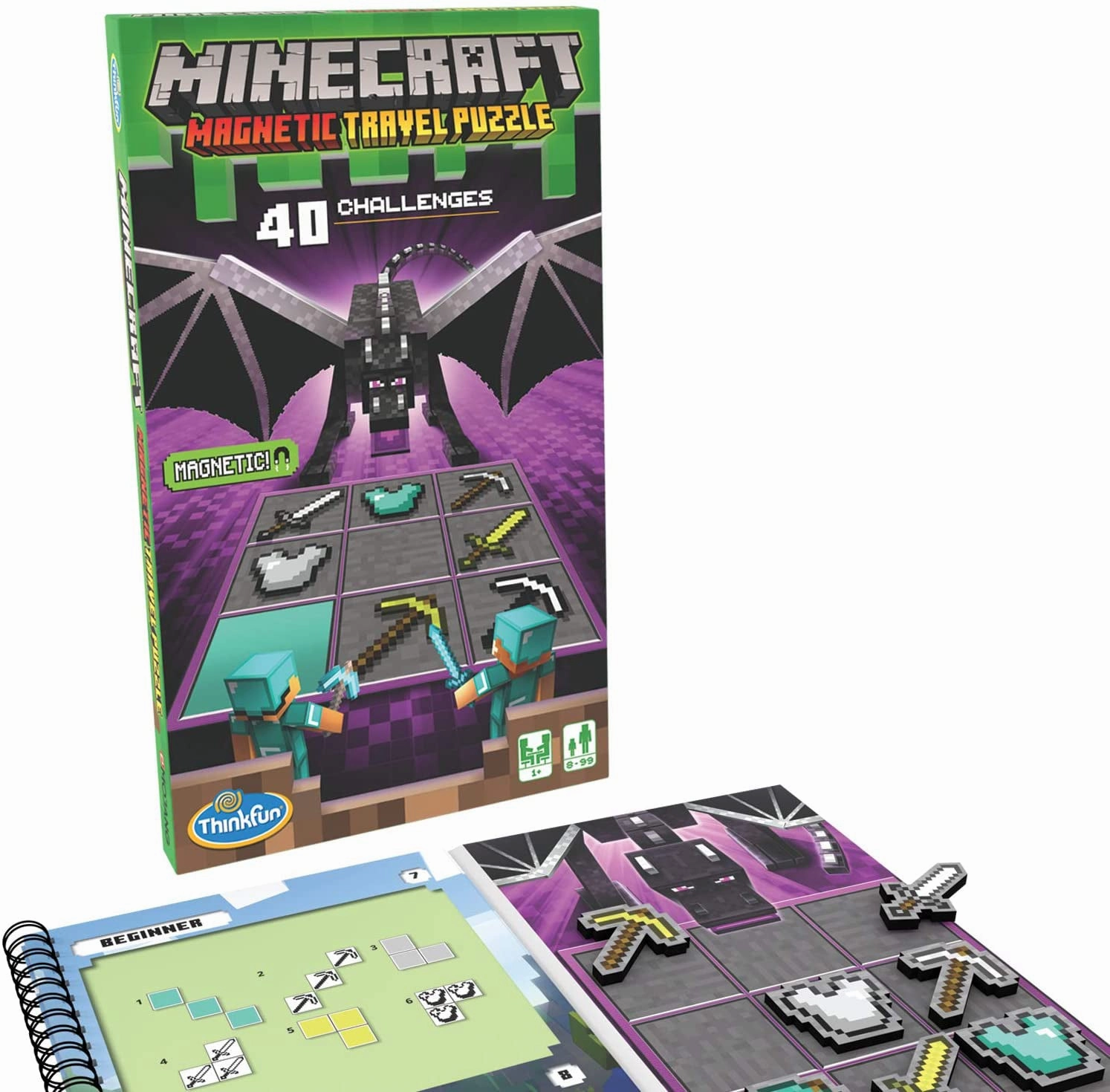 ThinkFun Minecraft Magnetic Travel Puzzle