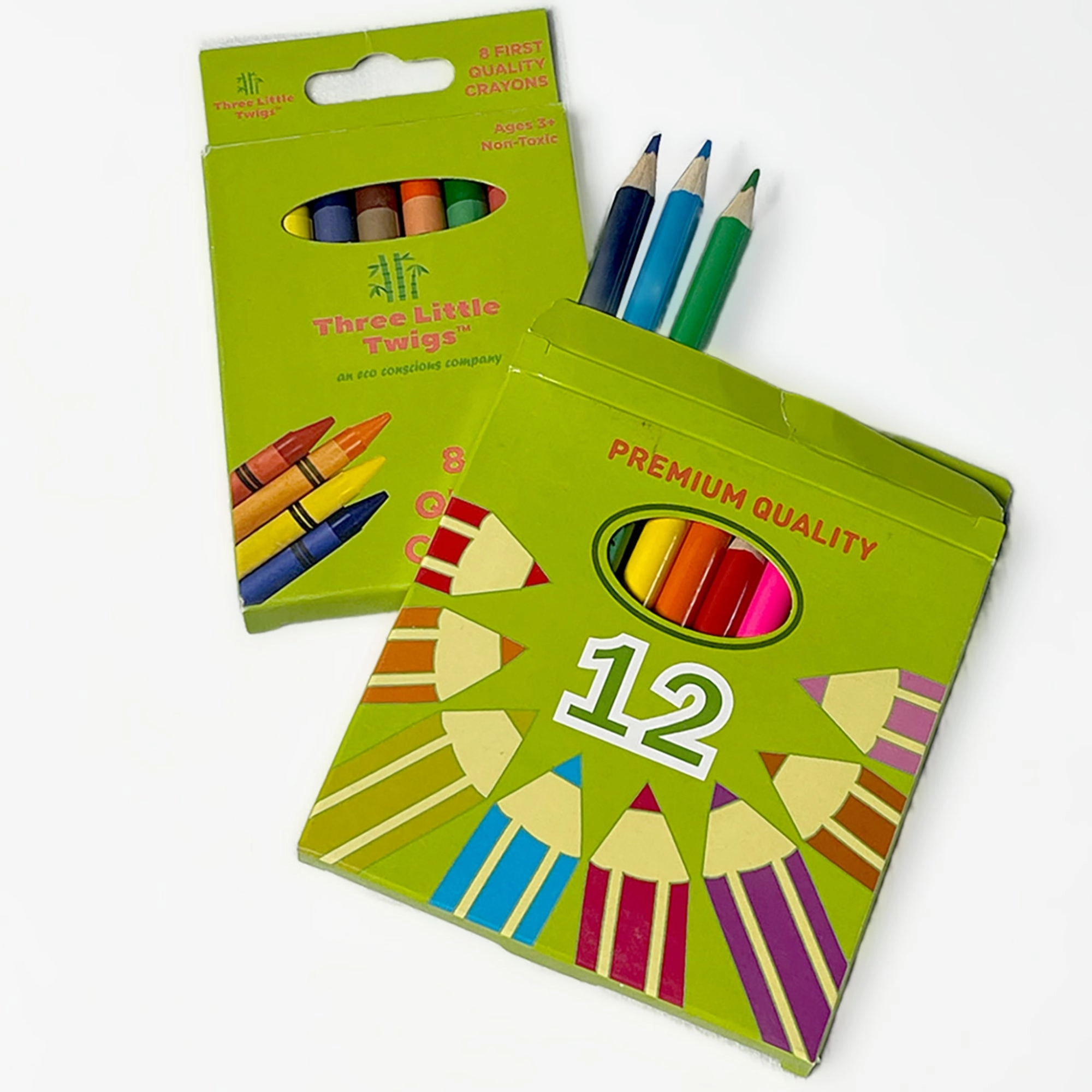 Three Little Twigs Discovery Bundle: 10pc Coloring and Quiz Set for Kids 4 