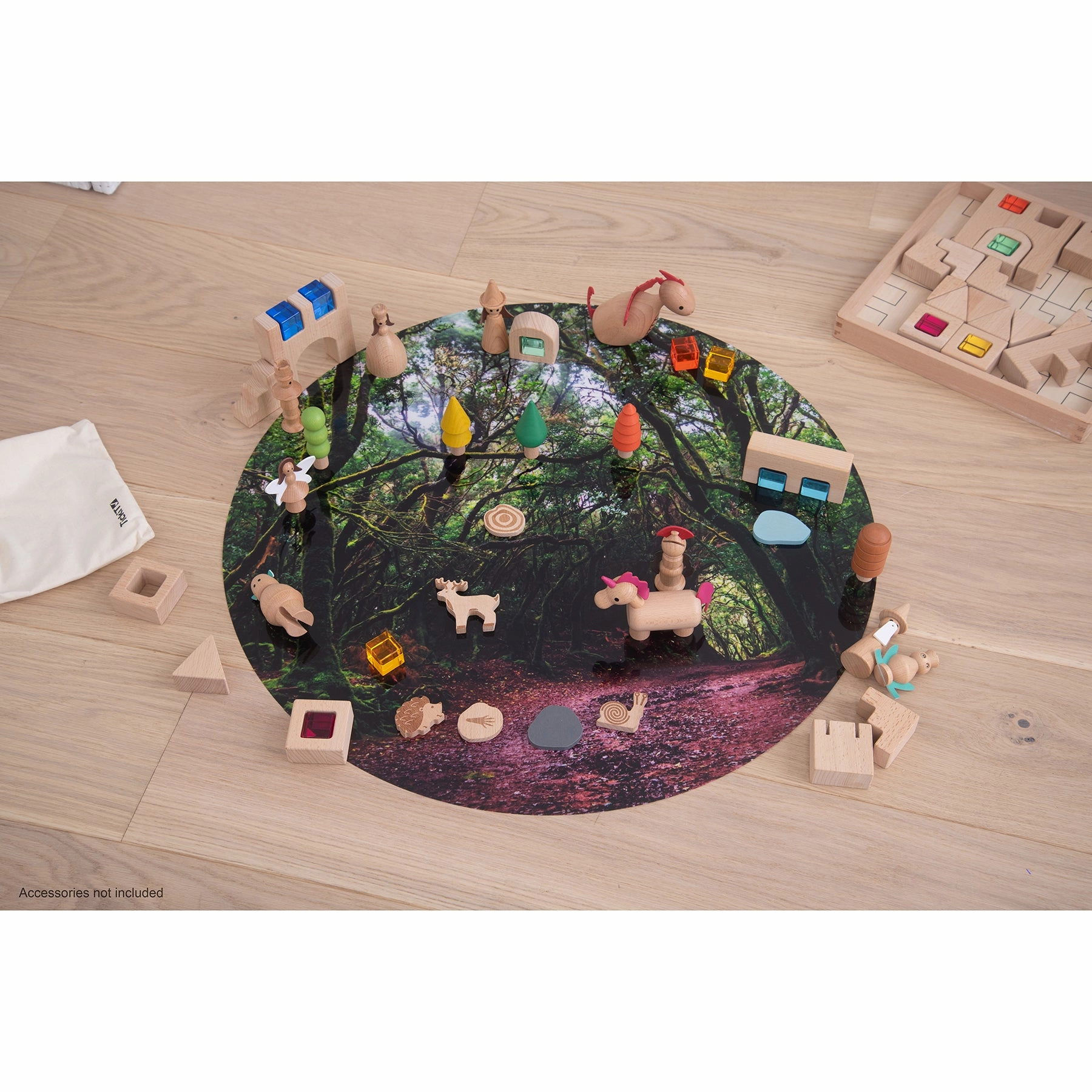 TickiT Forest Discovery Play Mat - Enchanted Woodland Theme
