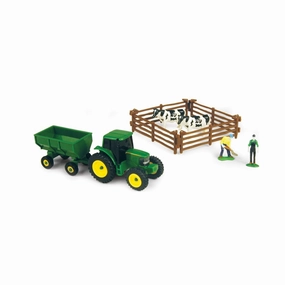 TOMY John Deere 10 Piece Mini Farm Set Assorted Styles