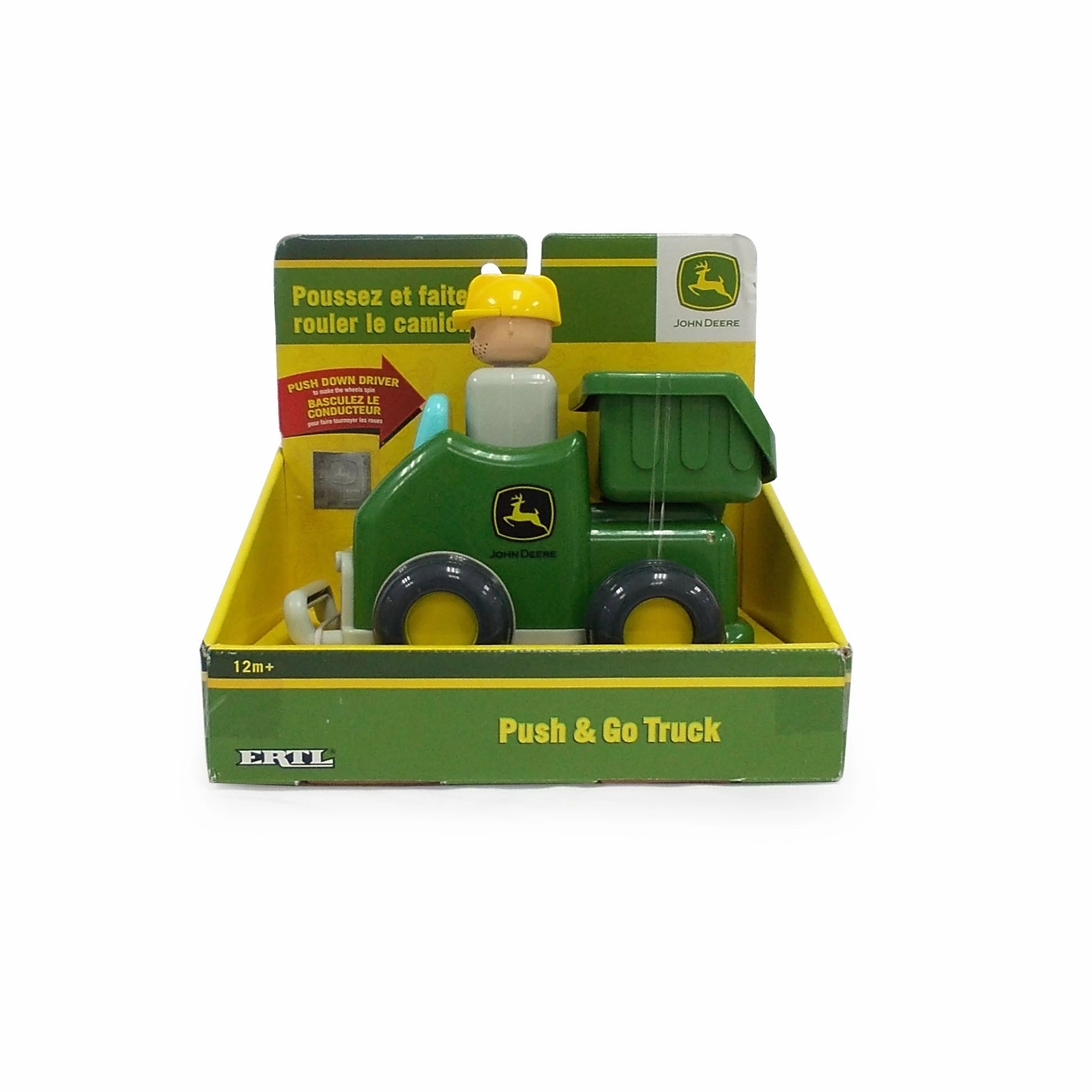 TOMY John Deere Push & Go Truck