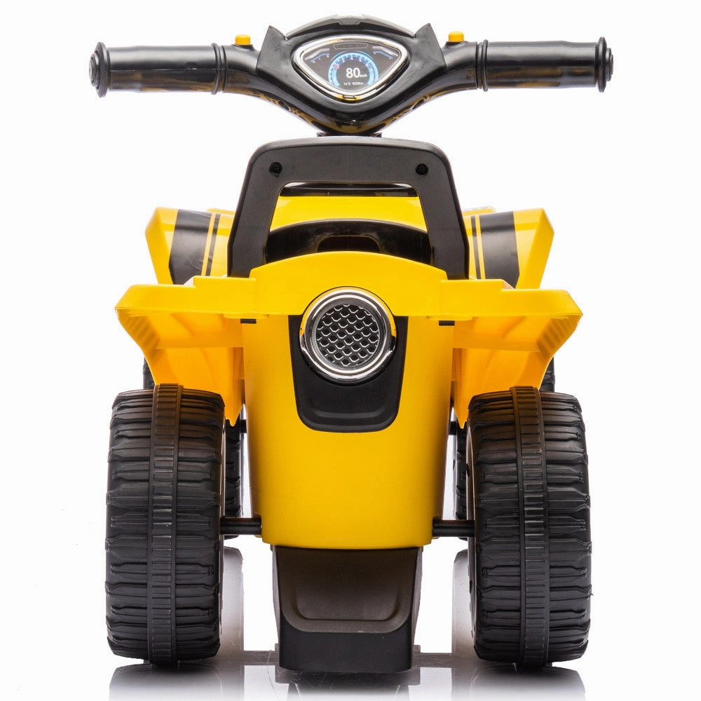 Tonka - Quad Push Car, Yellow - Foot-To-Floor Ride-On for Toddlers 12mo 