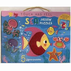TOUCH AND FEEL SEA JIGSAW PUZZLE BOXSET