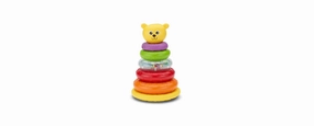 Toys R Us Rainbow Bear Stacker Set  Vibrant Multi-Colored Rings