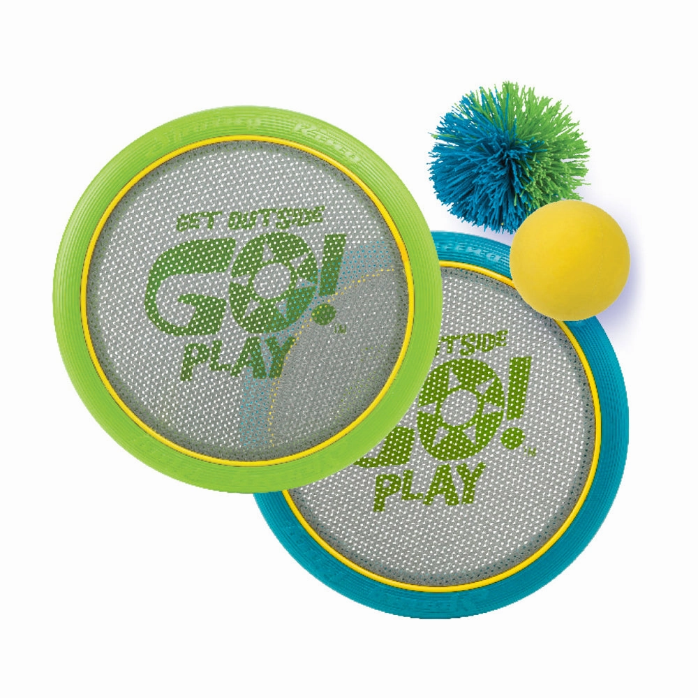 Toysmith Spring Ring Toss and Catch Game Set