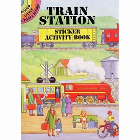 Train Station Sticker Activity Book