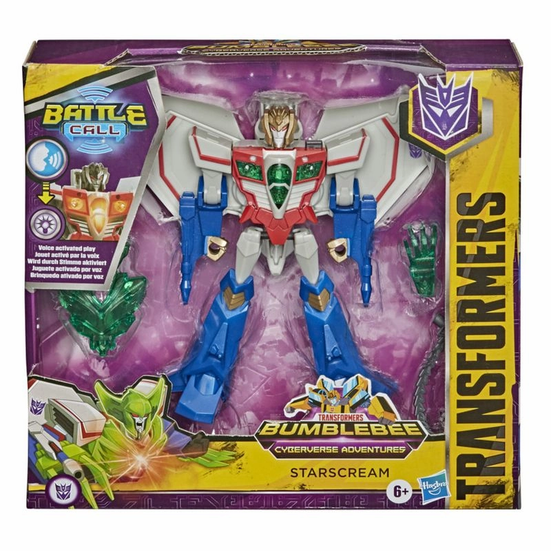 Transformers Cyberverse Battle Call Trooper Class Figure Starscream