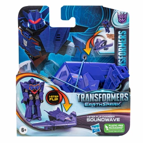 Transformers Earthspark 1-Step Flip Changer - Soundwave