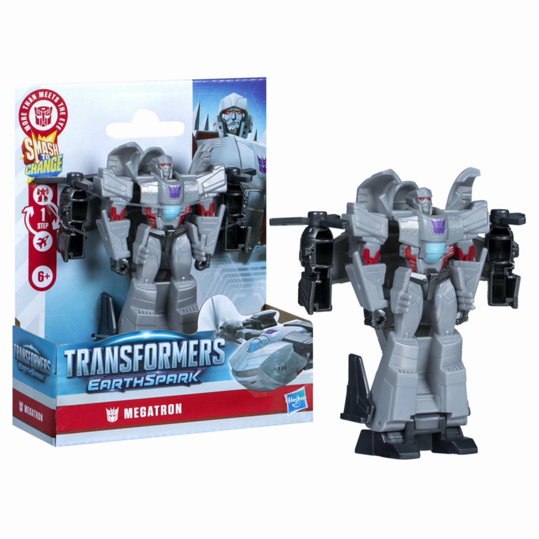 Transformers Earthspark 1 Step Smash Changers Megatron