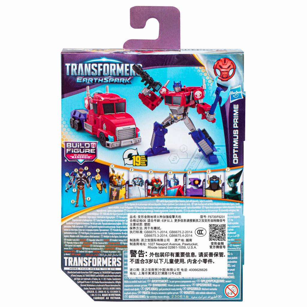 Transformers Earthspark Deluxe Class - Optimus Prime
