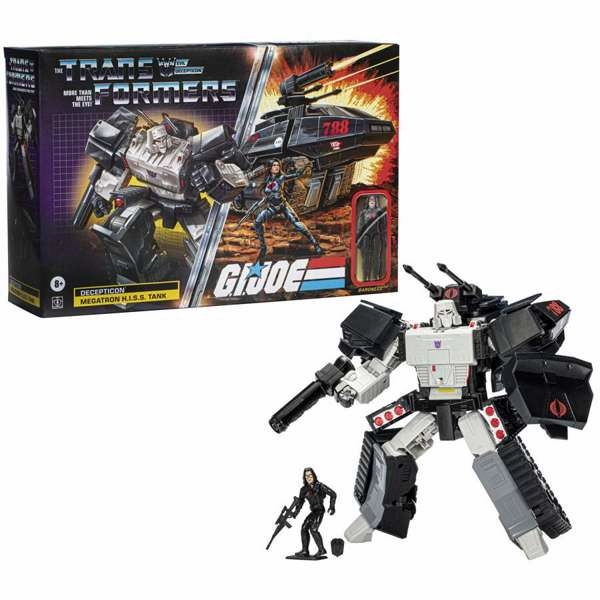 Transformers G.I. Joe Mash-Up Decepticon Megatron H.I.S.S. Tank