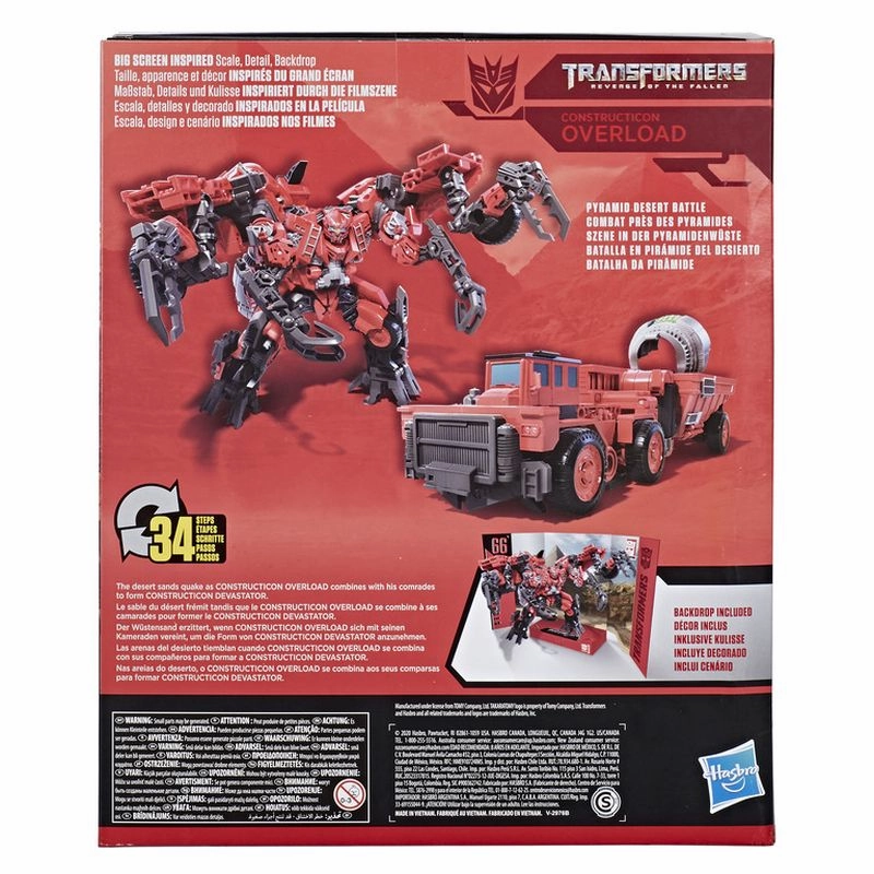 Transformers Generations Studio Series Leader Class Constructicon Overload