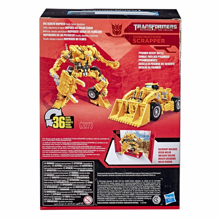Transformers Generations Studio Series Voyager Class Constructicon Scrapper