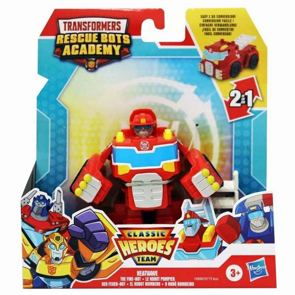 Transformers Rescue Bots Academy Classic Heroes Team Heatwave The Fire-Bot