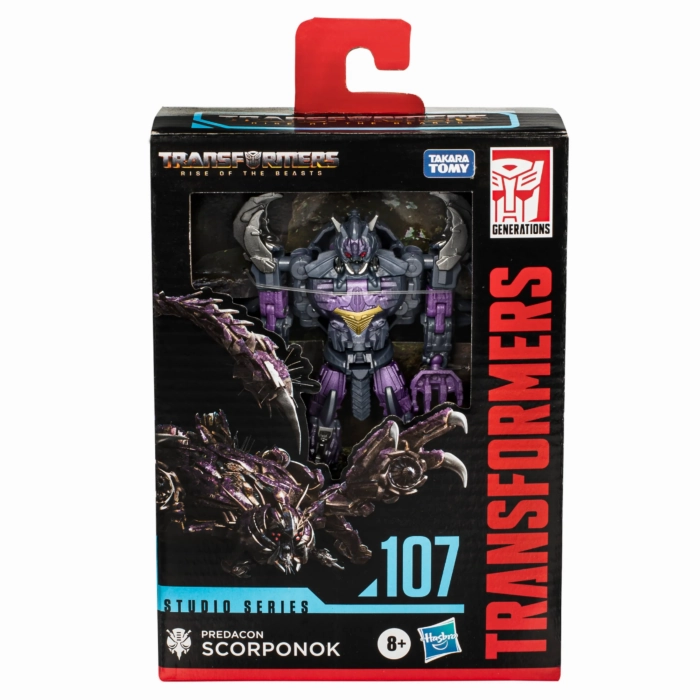 Transformers Rise of the Beasts Scorponok Predacon Action Figure
