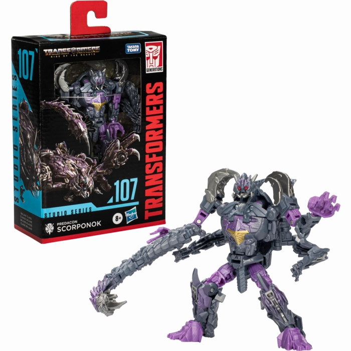 Transformers Rise of the Beasts Scorponok Predacon Action Figure