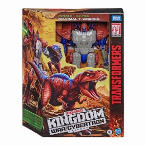 Transformers War For Cybertron Kingdom Leader Class Maximal T-Wrecks