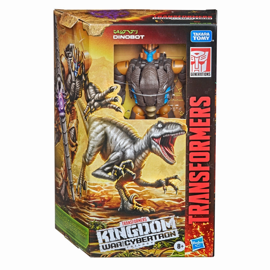Transformers War For Cybertron Kingdom Voyager Class Figure Dinobot