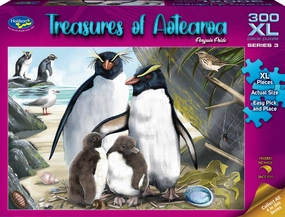 TREASURES OF AOTEAROA 300XL PIECE PUZZLE PENGUIN PRIDE