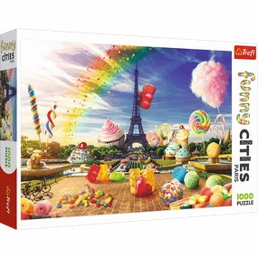 TREFL FUNNY CITIES 1000 PIECE PUZZLE SWEET PARIS