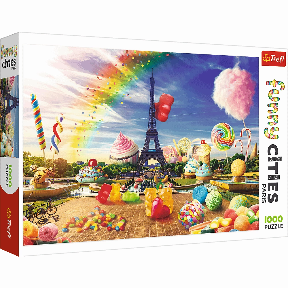 TREFL FUNNY CITIES 1000 PIECE PUZZLE SWEET PARIS