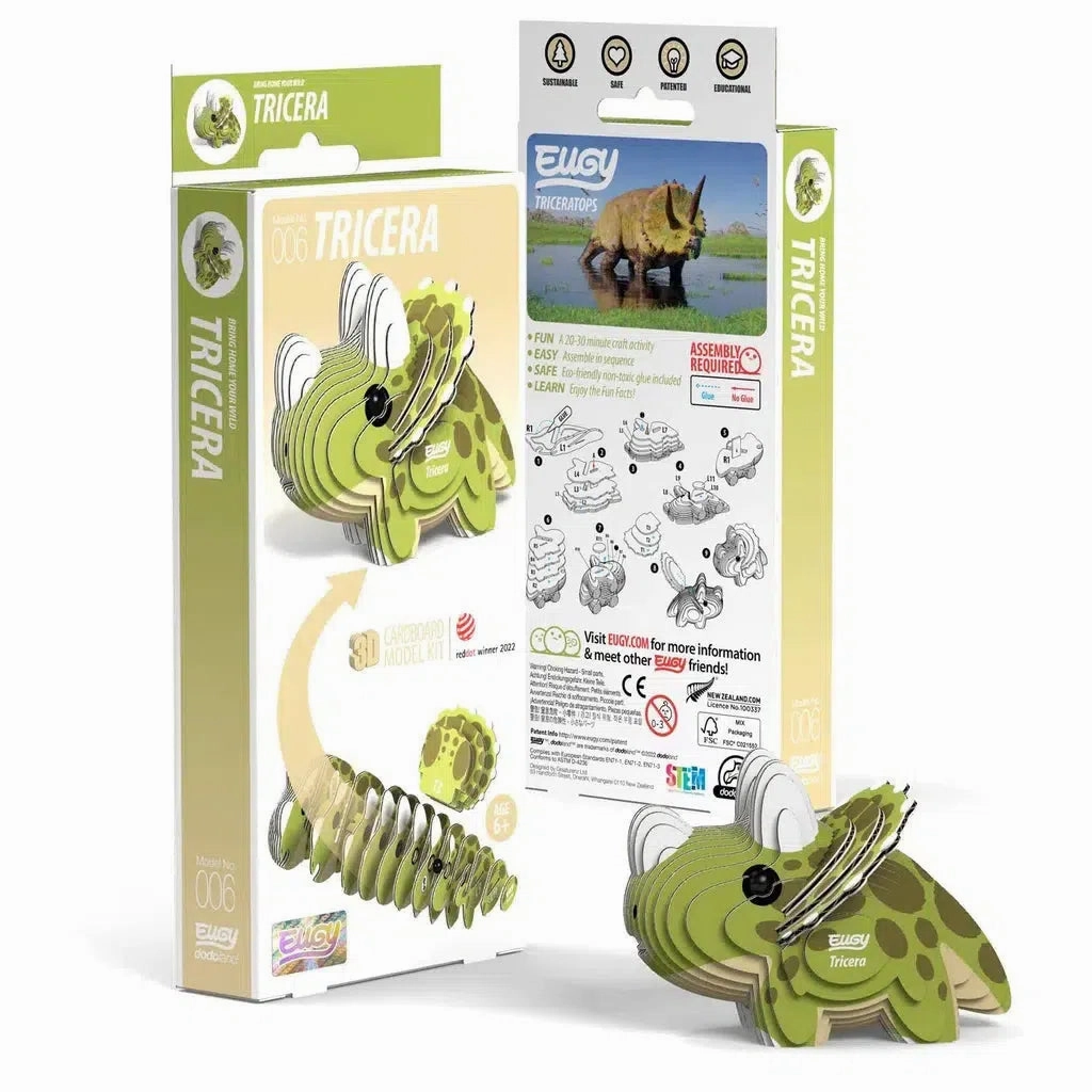 Triceratops 3D Puzzle