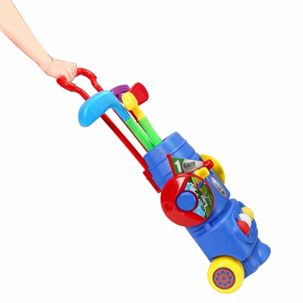 Trimate 2-in-1 Toddler Golf & Cornhole Set - Indoor/Outdoor Sports Fun