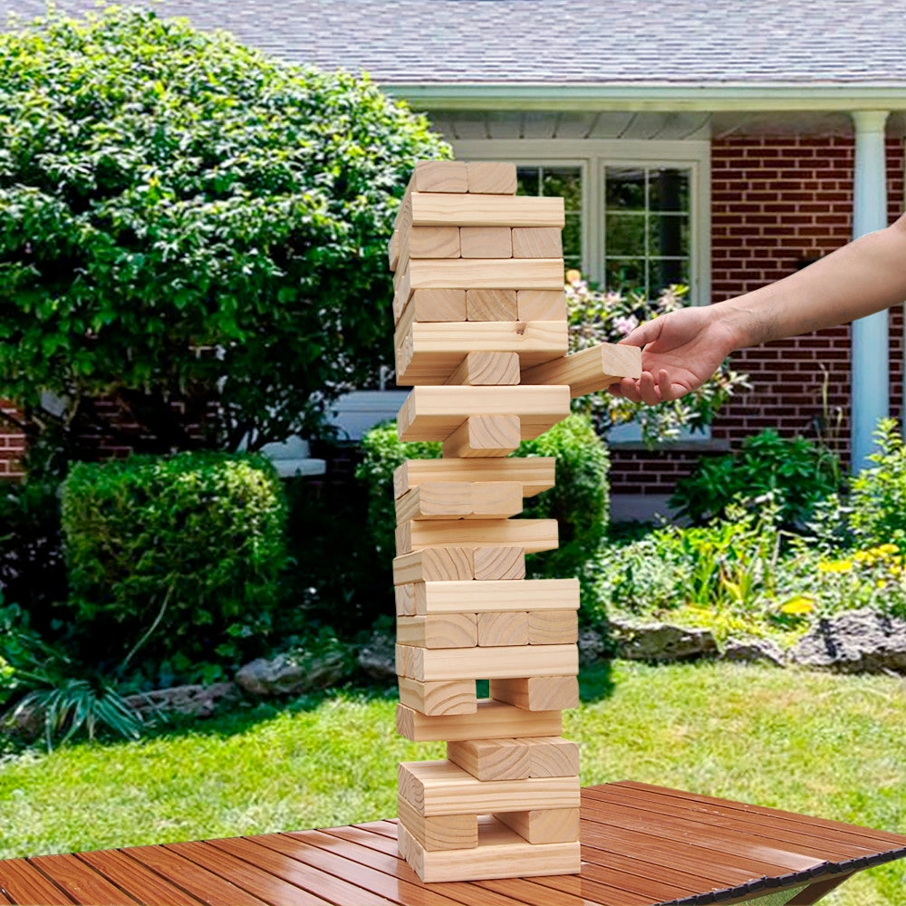Trimate Tumbling Tower Large - Towering Pine Wood Game