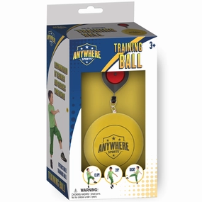 Triple Threat Sports Training Ball - 3-in-1 Leash Clip for Soccer, Football, Rugby