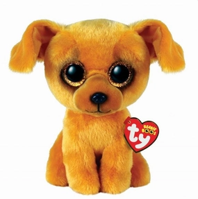 Ty Beanie Boo Regular - Zuzu Tan Dog