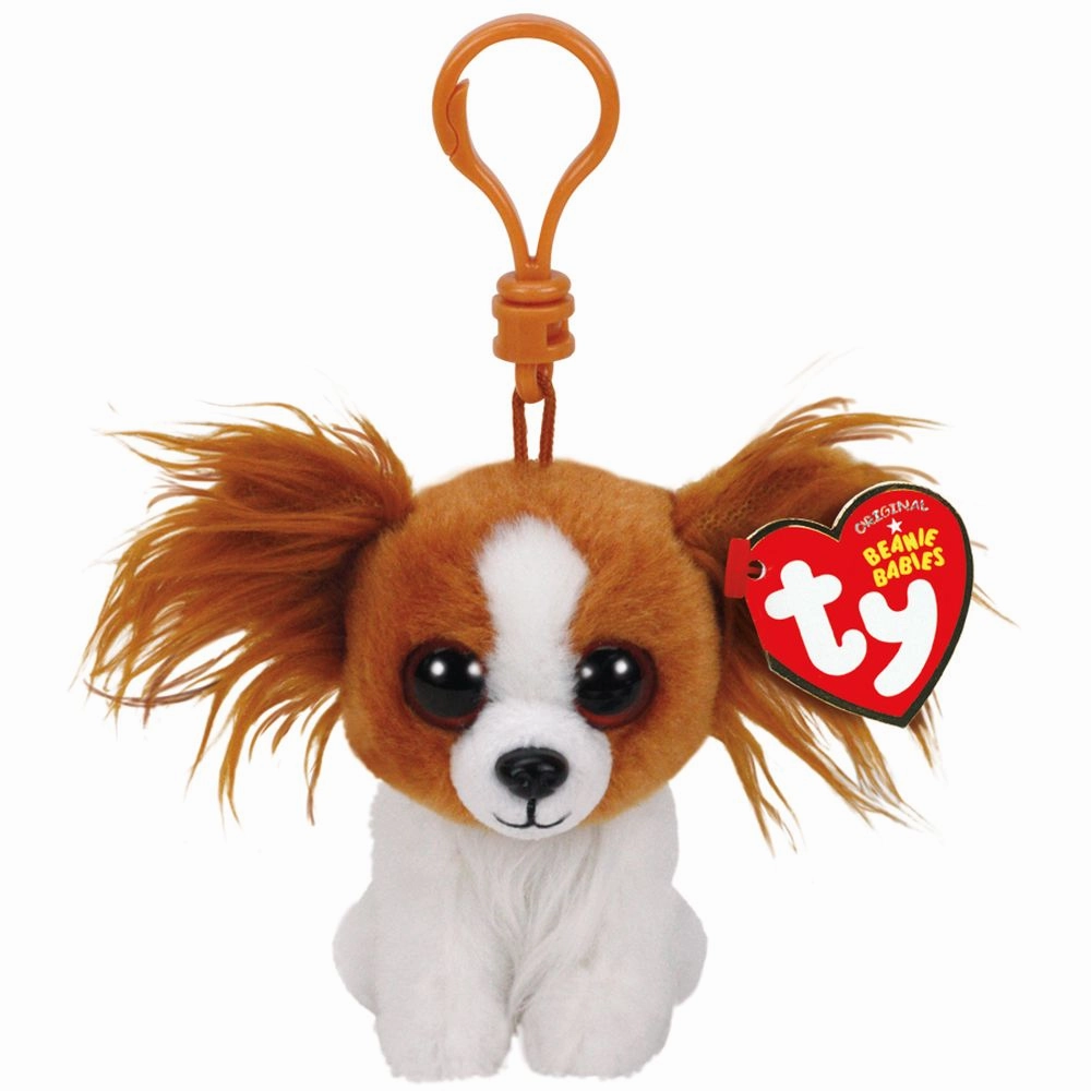 Ty Beanie Boos Clip On Barks The Dog